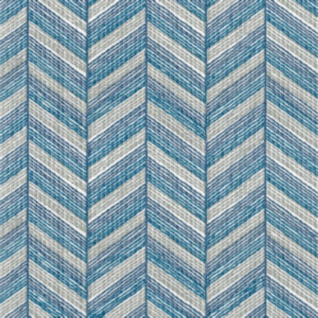 Norbar Fabric Heidi White Blue PRISM SEAVIEW 50% COTTON - 50% POLYESTER 1 1/2"V - 4 3/8"H 52 - My Fabric Connection - Norbar Fabric Heidi White Blue PRISM SEAVIEW 50% COTTON - 50% POLYESTER 1 1/2"V - 4 3/8"H 52 - My Fabric Connection -