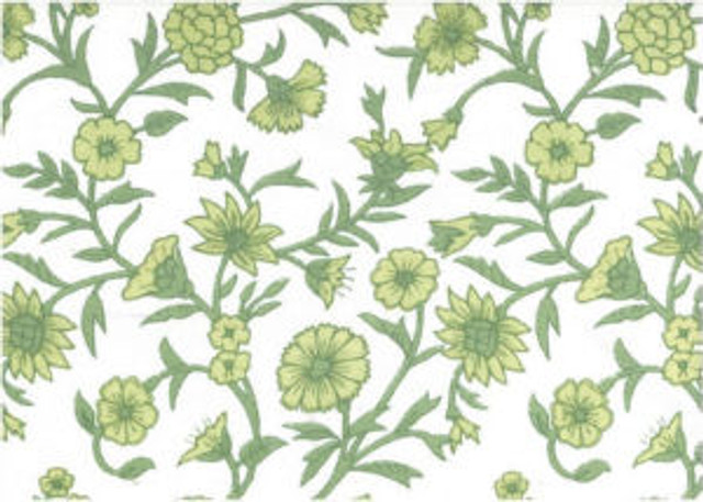 Norbar Fabric Monroe Citrus Lw ROMANCE 100% COTTON SPAIN 10 1/2"V 9"H 55" - My Fabric Connection -