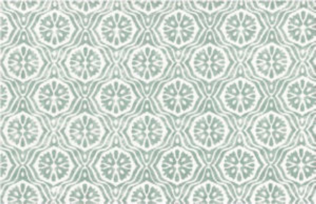 Norbar Fabric Union Seaglass ROMANCE 100% COTTON SPAIN 3 3/4"V 3 5/8"H 55" - My Fabric Connection -