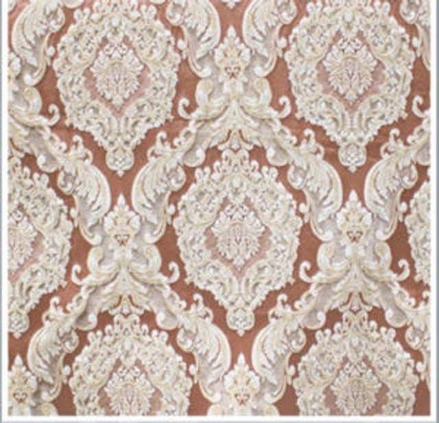 Norbar Fabric Valencia Blush SYMPHONY 100% POLYESTER 19"V 14 1/4"H 53 - My Fabric Connection -