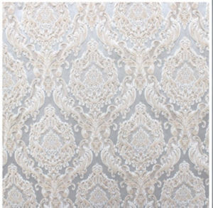 Norbar Fabric Valencia Silver SYMPHONY 100% POLYESTER 19"V 14 1/4"H 53 - My Fabric Connection -