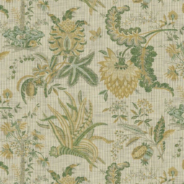 PK Lifestyles Fabric Storied Past Blonde 472602 Cultural Exchange IX 100% Cotton Pakistan 51000 H: 27, V: 25.25 54 - My Fabric Connection -