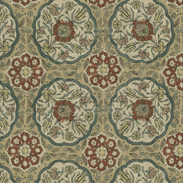 PK Lifestyles Fabric Worlds Away Vintage 472670 Cultural Exchange IX 75% Cotton, 25% Linen Pakistan 15000 H: 27, V: 25.25 54 - My Fabric Connection - PK Lifestyles Fabric Worlds Away Vintage 472670 Cultural Exchange IX 75% Cotton, 25% Linen Pakistan 15000 H: 27, V: 25.25 54 - My Fabric Connection -