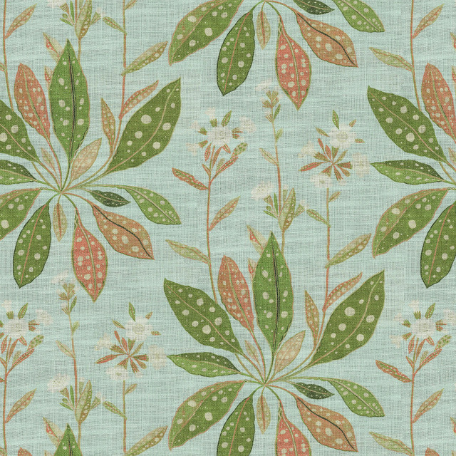 PK Lifestyles Fabric Utter Charm Malibu 472581 Design by Nature VIII 75% Cotton, 25% Linen Pakistan 15000 H: 13.5, V: 25.25 54 - My Fabric Connection - PK Lifestyles Fabric Utter Charm Malibu 472581 Design by Nature VIII 75% Cotton, 25% Linen Pakistan 15000 H: 13.5, V: 25.25 54 - My Fabric Connection -