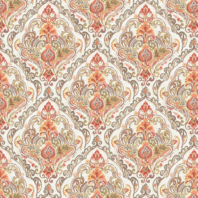 RM CoCo Fabric Tippington Manor Spice Road Suitemates 100% Polyester See Sample 0 Horizontal: 27.5 and Vertical: 27.5 55 - My Fabric Connection -