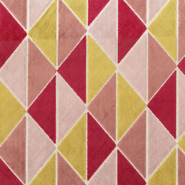 RM CoCo Fabric Pave Diamonds Begonia Gemstones II Pink Morganite to Amethyst 60% Rayon 40% Polyester See Sample 18000 Horizontal: 9.5 and Vertical: 12.25 58 - My Fabric Connection -