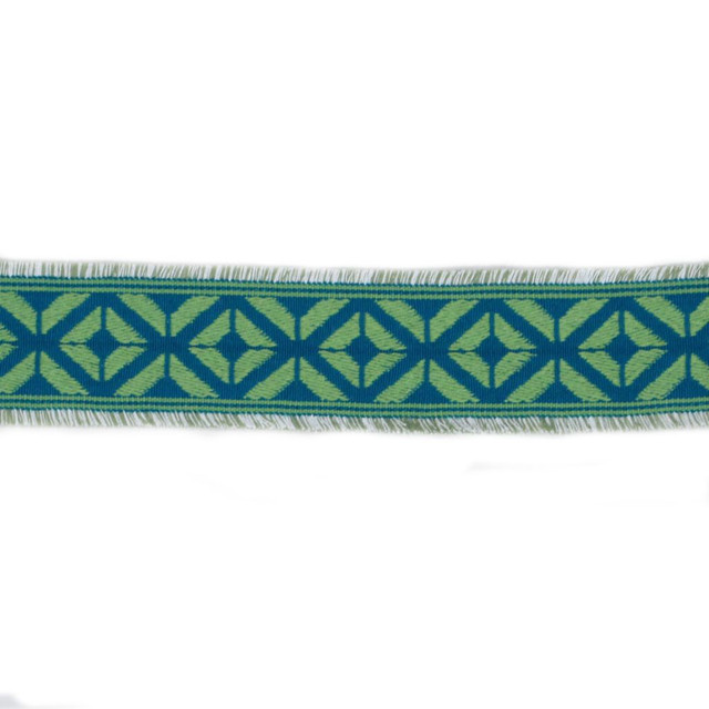 RM CoCo Trim BD101 BORDER 2 3/8" CITRUS Bahama Breeze 91% Acrylic 9% Polyester See Sample 0 Horizontal: 0 and Vertical: 0 2.38 - My Fabric Connection -