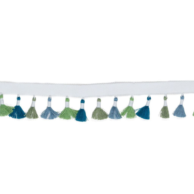 RM CoCo Trim TF100 TASSEL FRINGE 1.875" CITRUS Bahama Breeze 100% Acrylic See Sample 0 Horizontal: 0 and Vertical: 0 1.88 - My Fabric Connection -