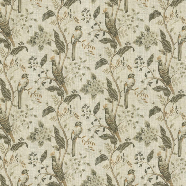 RM CoCo Fabric Whittlewood Forest Granola Painter's Palette Titanium White To Lamp Black 92% Polyester 8% Linen See Sample 0 Horizontal: 16.93 and Vertical: 15.16 54 - My Fabric Connection -