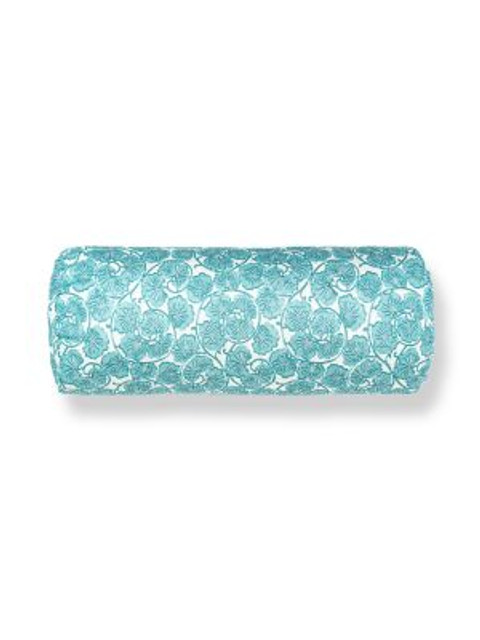 Scalamandre Pillows May Pillow 21 X 7 - Turquoise HNBADK166560003 COLOR POP 90% COTTON 10% LINEN U.S.A. Horizontal: and Vertical: 0 - My Fabric Connection -
