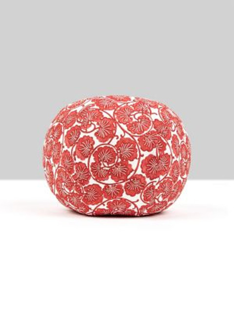 Scalamandre Pillows May Pillow 12 Dia - Red HNRADK166560005 COLOR POP 90% COTTON 10% LINEN U.S.A. Horizontal: and Vertical: 0 - My Fabric Connection -