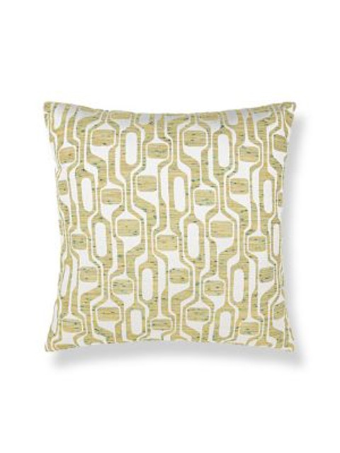 Scalamandre Pillows Telly Pillow 22 X 22 - Keylime HNSDDK273350002 COLOR POP 92% COTTON 8% NYLON U.S.A. Horizontal: and Vertical: 0 - My Fabric Connection -