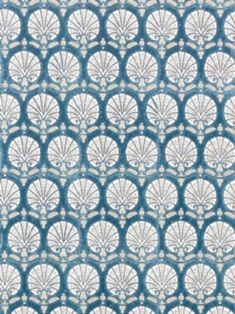 Scalamandre Wallpaper Karanfil Block Print Wallpaper Indigo SCWP885600005 THE METROPOLITAN MUSEUM OF ART INDIA Horizontal: 7.75" and Vertical: 7.125" 21.25 - My Fabric Connection - Scalamandre Wallpaper Karanfil Block Print Wallpaper Indigo SCWP885600005 THE METROPOLITAN MUSEUM OF ART INDIA Horizontal: 7.75" and Vertical: 7.125" 21.25 - My Fabric Connection -