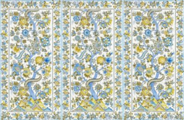 Scalamandre Wallpaper Metropolitan Palampore | Mural Sky And Sunlight SCWP885670001 THE METROPOLITAN MUSEUM OF ART U.S.A. Horizontal: 168" and Vertical: 54" 54 - My Fabric Connection - Scalamandre Wallpaper Metropolitan Palampore | Mural Sky And Sunlight SCWP885670001 THE METROPOLITAN MUSEUM OF ART U.S.A. Horizontal: 168" and Vertical: 54" 54 - My Fabric Connection -