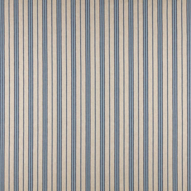 Maxwell Fabric Swindon # 603 Blue Jeans Stripes & Checks Iii 50% COTTON
50% POLYESTER INDIA H-3" 55" - My Fabric Connection -