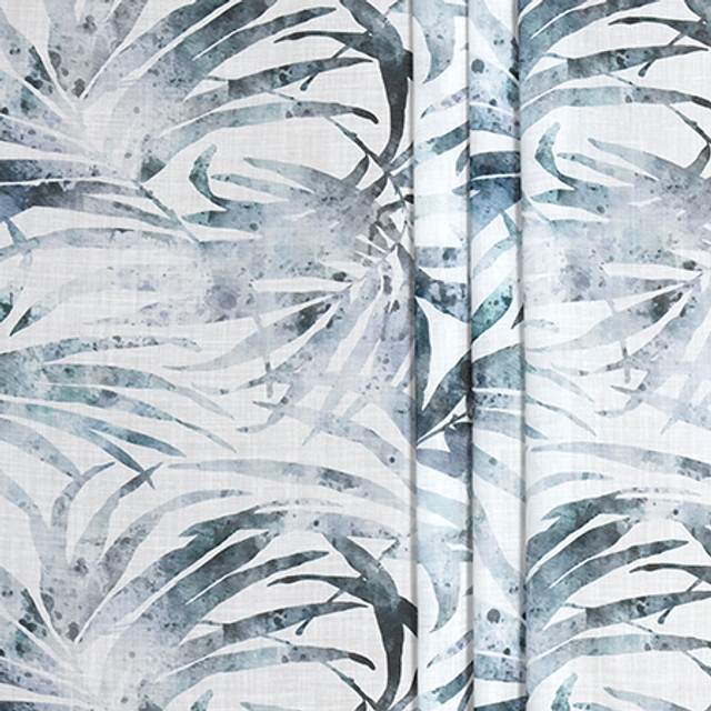 Carole Fabric Invigorated Ocean Sheer Impressions 51% Recycled Polyester, 49% Polyester N/A 18 7/8" V, 24 3/8" H 118" - My Fabric Connection -