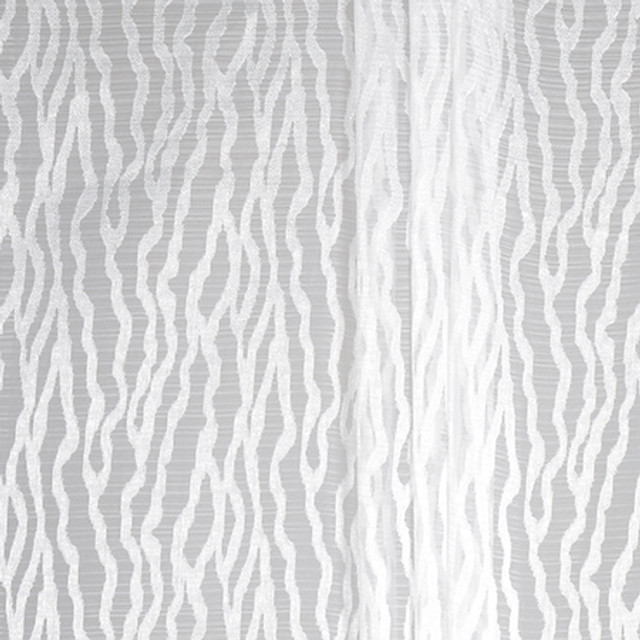 Carole Fabric Jet Stream Villa Sheer Impressions 100% Polyester N/A 7 1/2" V, 6 3/4" H 127" - My Fabric Connection -