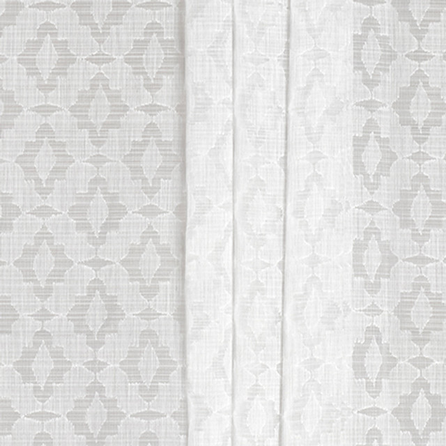 Carole Fabric Perfect Day Flint Sheer Impressions 51% Recycled Polyester, 49% Polyester N/A 15 3/4" V, 3 1/8" H 130" - My Fabric Connection -