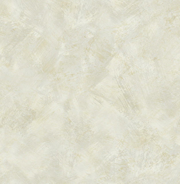 Seabrook Wallpaper Faux Metallic Champagne and White French Impressionist  United States 56.12 20.87" 20.5"  - My Fabric Connection -