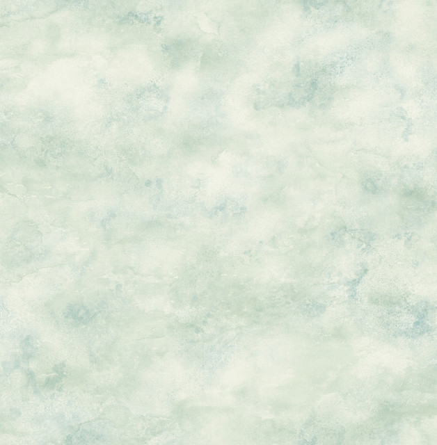Seabrook Wallpaper Roxen Texture Teal and Off-White Lugano  United States 56.05 20.87" 20.5"  - My Fabric Connection -