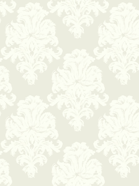 Seabrook Wallpaper Montserrat Light Taupe and Off-White Tortuga  United States 60.75 18" 27"  - My Fabric Connection -