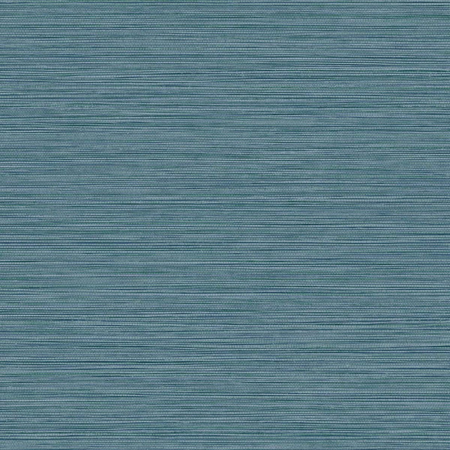 Seabrook Wallpaper Grasslands Ocean Blue Texture Gallery  United States 60.75 0" 27"  - My Fabric Connection -