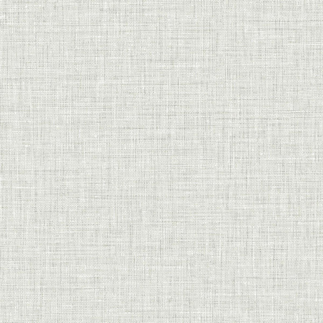 Seabrook Wallpaper Easy Linen Heather Gray Texture Gallery  United States 60.75 0" 27"  - My Fabric Connection -