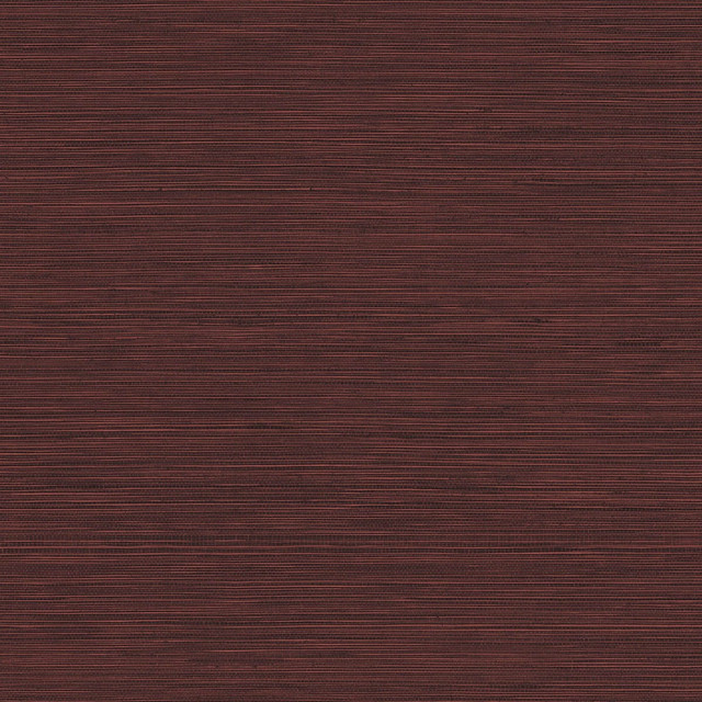 Seabrook Wallpaper Coastal Hemp Cabernet Texture Gallery  United States 60.75 0" 27"  - My Fabric Connection -