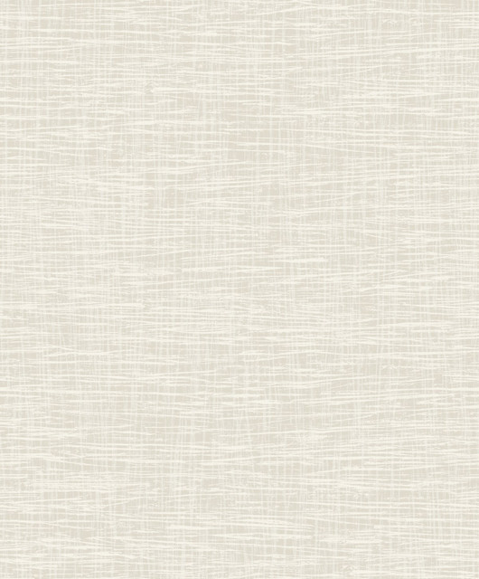 Seabrook Wallpaper Crosshatch Texture Pearl and Cream Aura  Netherlands 56.05 25.2" 20.5"  - My Fabric Connection -