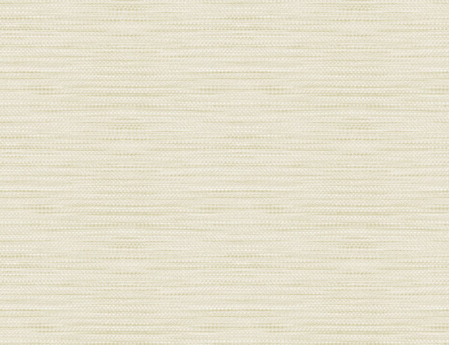 Seabrook Wallpaper Toweling Faux Linen French Vanilla Living with Art  United States 60.53 6.93" 27"  - My Fabric Connection -