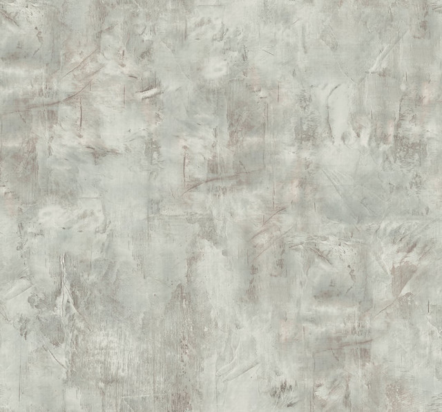 Seabrook Wallpaper Rustic Stucco Faux Mauve and Icicle Living with Art  United States 60.53 25.2" 27"  - My Fabric Connection -
