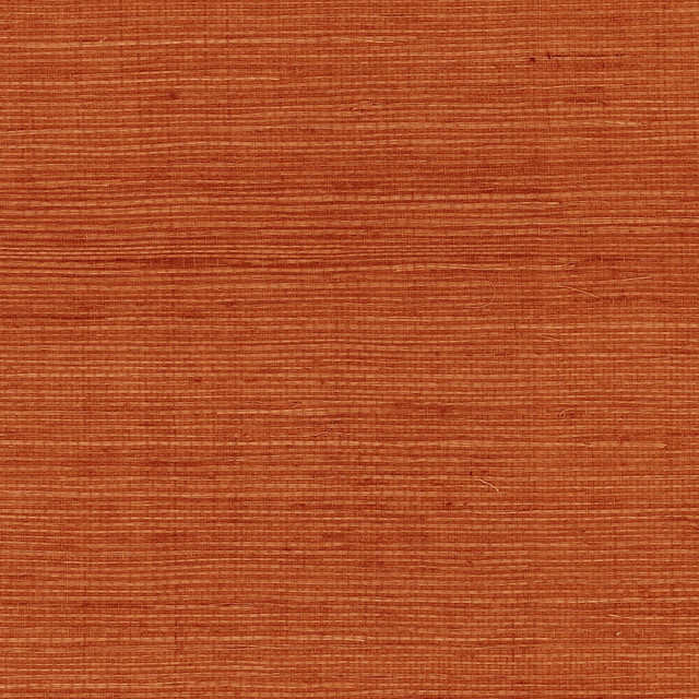 Seabrook Wallpaper Sisal Grasscloth Blood Orange Luxe Retreat  China 72 0" 36"  - My Fabric Connection -