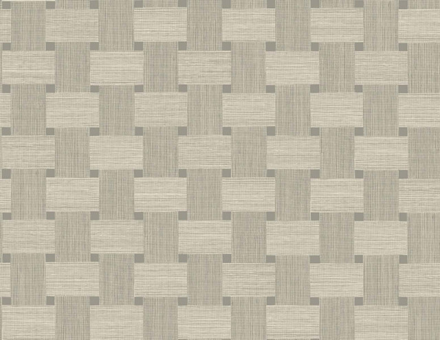 Seabrook Wallpaper Basketweave Yerba Even More Textures  United States 60.53 20.87" 27"  - My Fabric Connection -