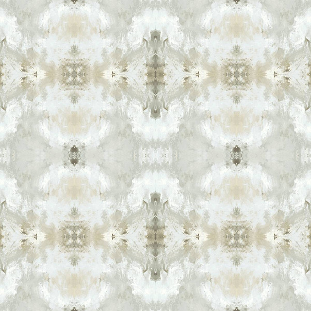 Seabrook Wallpaper Kaleidoscope Grey West Boulevard Collection  United States 60.75 13.5" 27"  - My Fabric Connection -