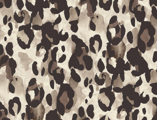 Seabrook Wallpaper Leopard Print Kirsea Taupe Harry & Grace Peel and Stick  United States 40.5 20.87" 27"  - My Fabric Connection -