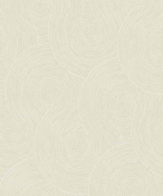 Seabrook Wallpaper Swirl Geo Light Beige NextWall Peel & Stick  Netherlands 31.35 25.2" 20.9"  - My Fabric Connection -