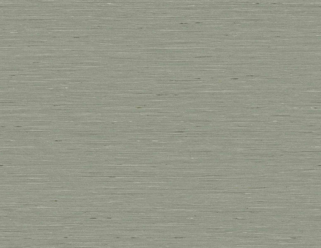 Seabrook Wallpaper Bangkok Moss Linen & Silk Textures  United States 60.75 20.87" 27"  - My Fabric Connection -