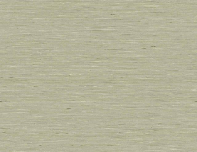 Seabrook Wallpaper Bangkok Fall Green Linen & Silk Textures  United States 60.75 20.87" 27"  - My Fabric Connection -
