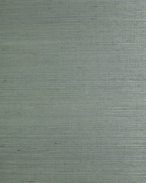 Seabrook Wallpaper Regular Weave Sisal Blue Sage Lillian August Natural Textured Wallcoverings 2  China 72 0" 36"  - My Fabric Connection -