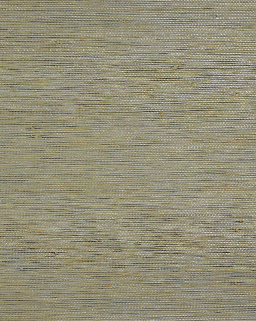Seabrook Wallpaper Paper and Raffia Silver Tan Lillian August Natural Textured Wallcoverings 2  China 72 0" 36"  - My Fabric Connection -
