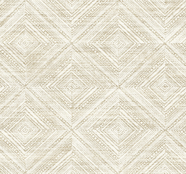 Seabrook Wallpaper Leigh Diamond Powder Fibers and Threads  United States 60.75 25.2" 27"  - My Fabric Connection -