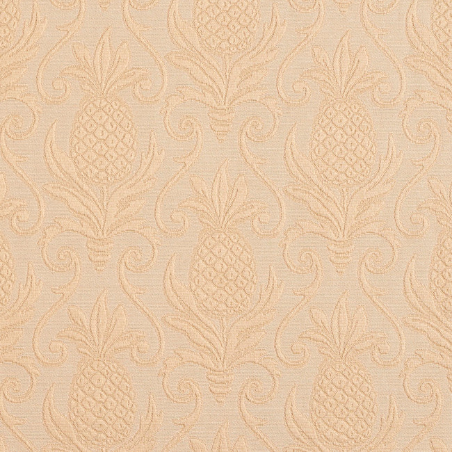 Charlotte Fabric 5526 Natural/Pineapple Enchanted Gardens 75% Cotton, 25% Polyester Asia Exceeds 70,000 Wyzenbeek Rubs (Heavy Duty) Horizontal: 7.0" x Vertical: 7.5" 54 Inches - My Fabric Connection -