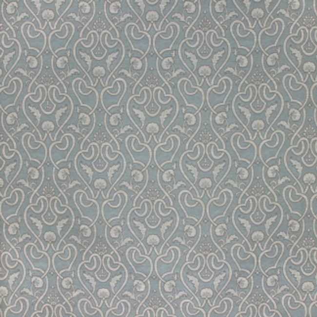 Carole Fabric Make Amends Seafoam Lavender Mist 49% Rayon, 40% Polyester, 11% Acrylic USA Passes 40,000 Double Rubs Wyzenbeek Horizontal: 14 1/4" and Vertical: 15 1/8" 54" - My Fabric Connection -