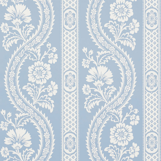 5007999  Belvedere, Grey - Schumacher Wallpaper