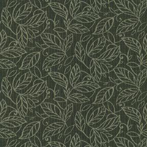 Crypton Fabric Broadleaf 9009 Black - 8% Polyester 55% Recycled Polyester 23% Rayon 13% Cotton 1% Nylon - Exceeds 60,000 Double Rubs. H: 14.0"(35.5cm) Across the Roll., V: 16.0 "(41.0cm) Up the Roll. 54" (137 cm)  - My Fabric Connection -  Crypton