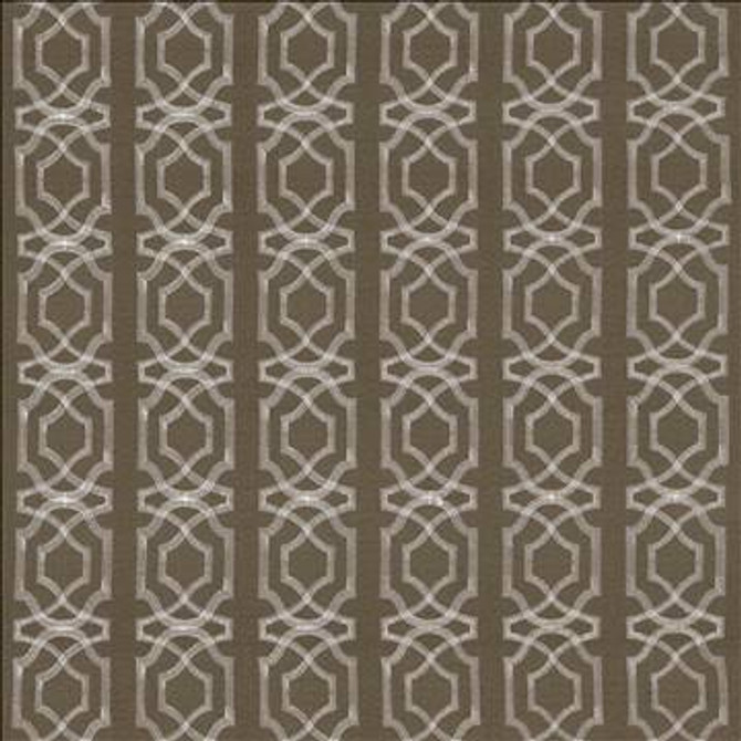 Kasmir Fabric Abacot Taupe 5068 100% Polyester Embroidery Contents 100% Polyester CHINA Not Tested H: 3 4/8 inches, V: 3 6/8 inches 57 - 58 - My Fabric Connection - Kasmir