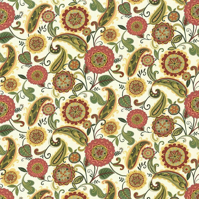 Kasmir Fabric Abberley Sunbeam 1435 100% Cotton
 INDONESIA 15,000 Wyzenbeek Double Rubs Horizontal: 54 inches and Vertical: 27 inches 54 - My Fabric Connection -
