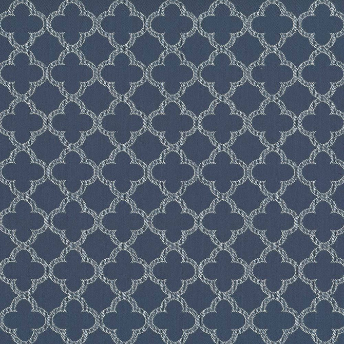 Kasmir Fabric Abberley Trellis Cadet 1441 67% Rayon 33% Polyester CHINA 18,000 Wyzenbeek Double Rubs H: 1 4/8 inches, V:1 4/8 inches 54 - My Fabric Connection - Kasmir