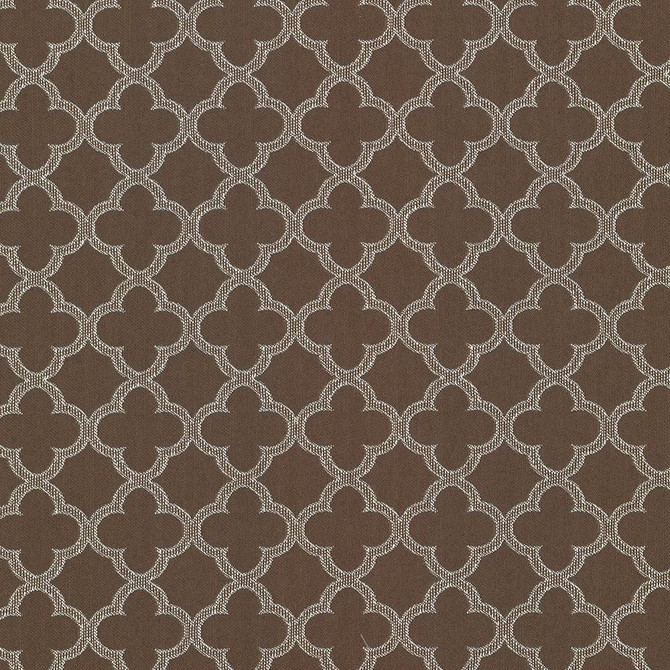 Kasmir Fabric Abberley Trellis Chocolate 1438 67% Rayon
33% Polyester
 CHINA 18,000 Wyzenbeek Double Rubs </p><p>Repeat: Horizontal: 1 4/8 inches and Vertical: 1 4/8 inches 54 - My Fabric Connection -
