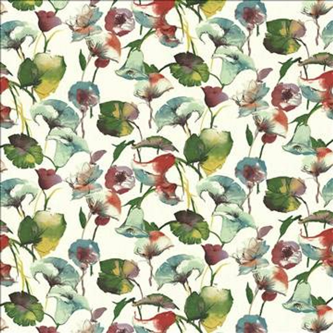 Kasmir Fabric Ansley Park Capri 1434 100% Cotton INDONESIA 15,000 Wyzenbeek Double Rubs H: 54 inches, V: 27 inches 54 - 55 - My Fabric Connection - Kasmir